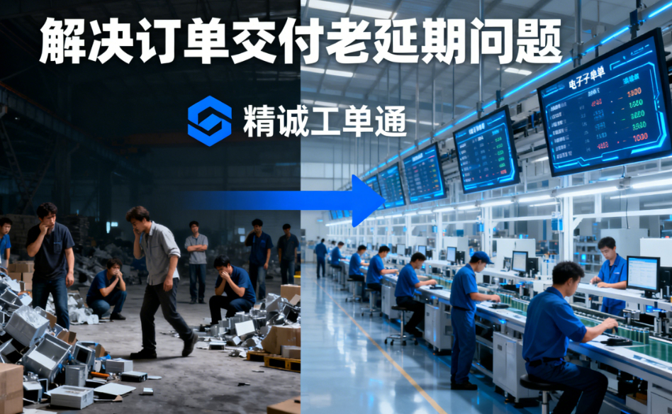 精诚工单通 解决订单交付老延期问题